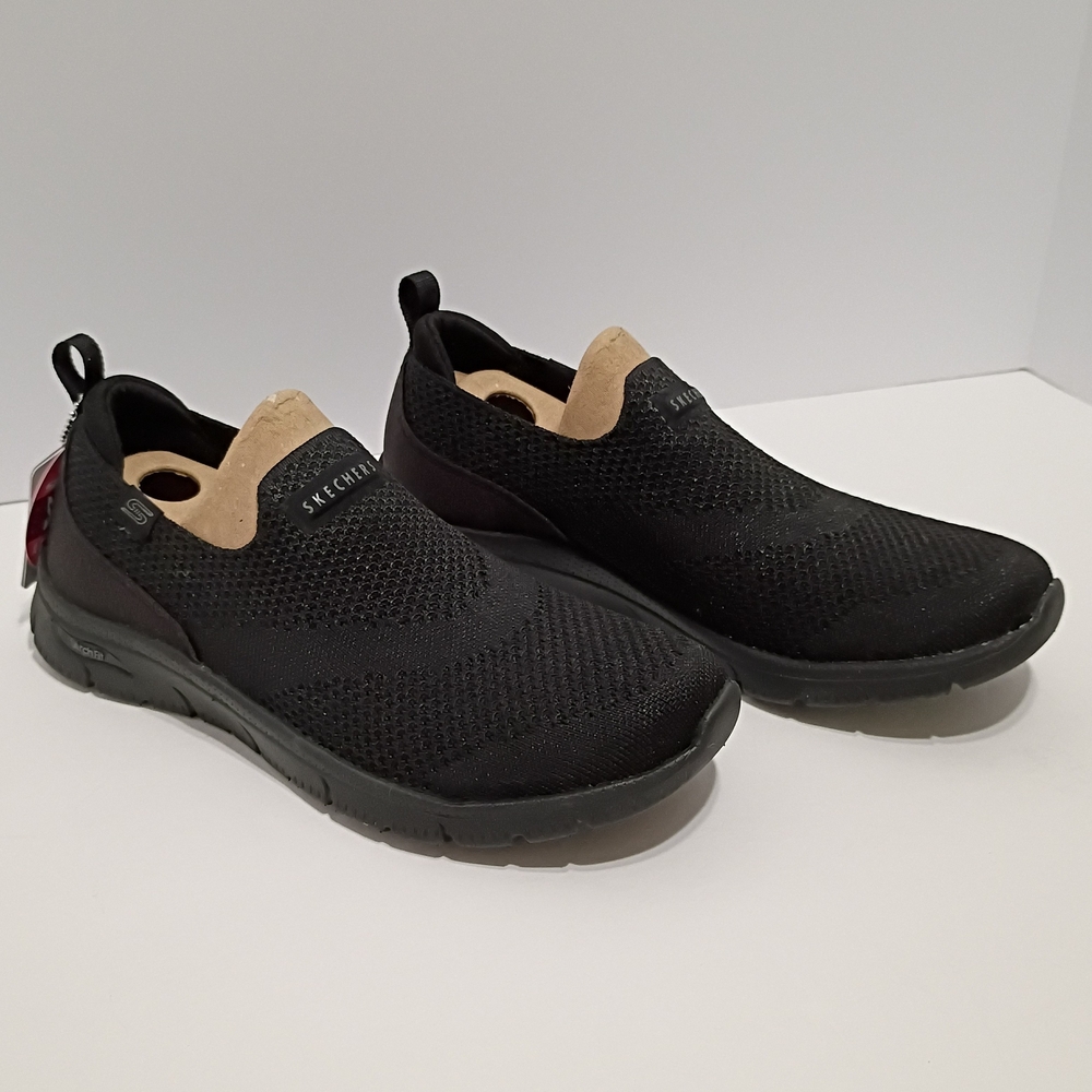 Skechers Arch Fit Refine 2.0  Cascade Women's Black Walking Shoes - Picture 3 of 11